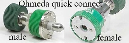 Ohmeda connector